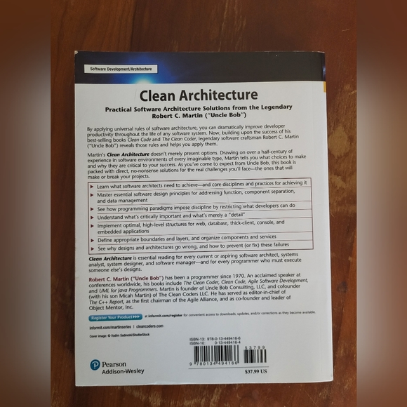 Clean Architecture Book - Picture 2 of 2
